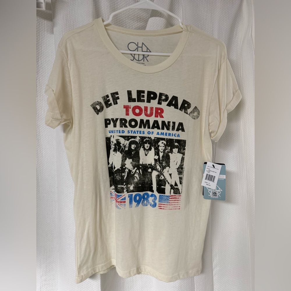 Chaser Cream Graphic Tee